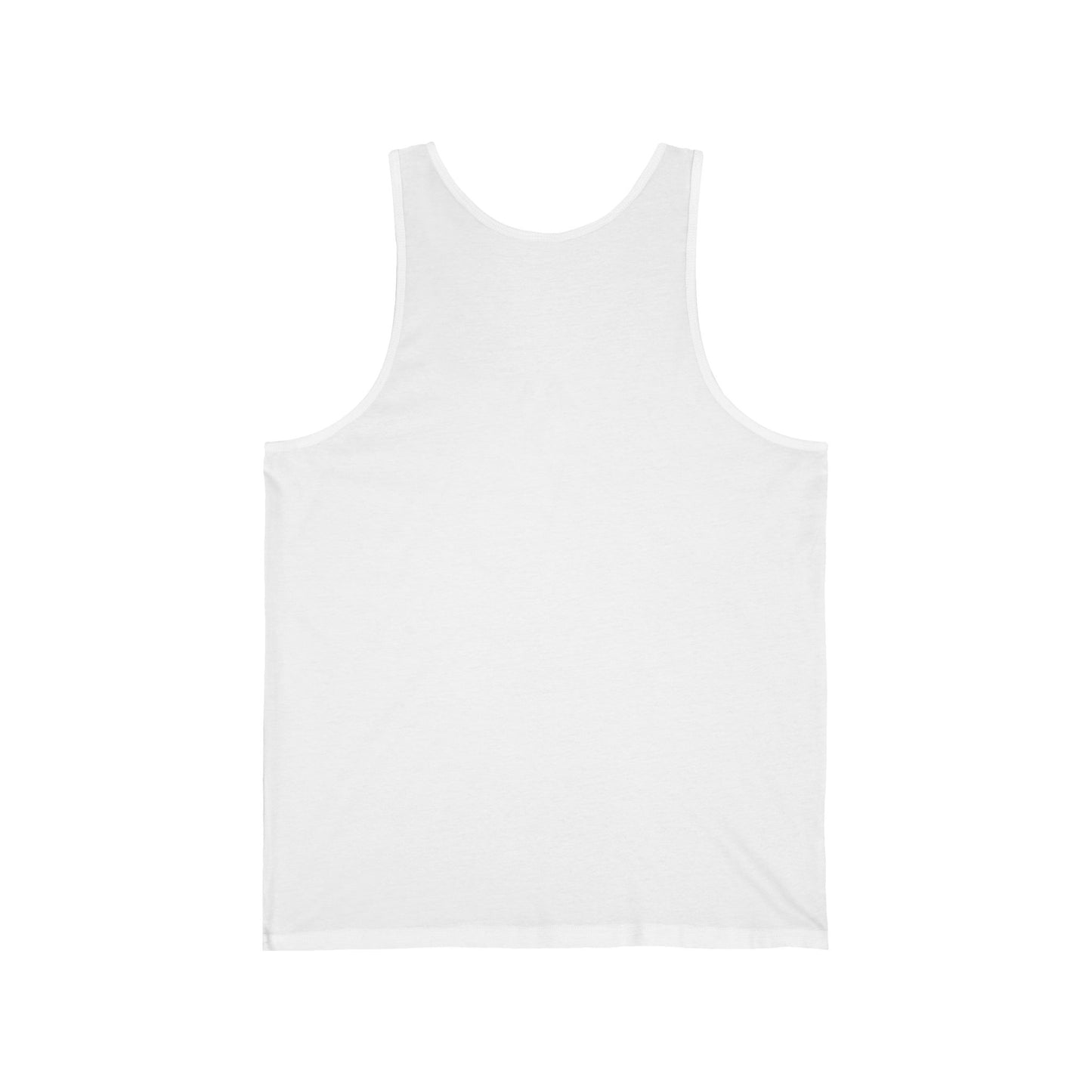 Unisex Cotton Tank Top - Black Logo