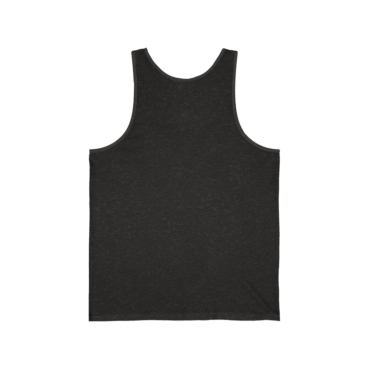 Unisex Cotton Tank Top - White Logo