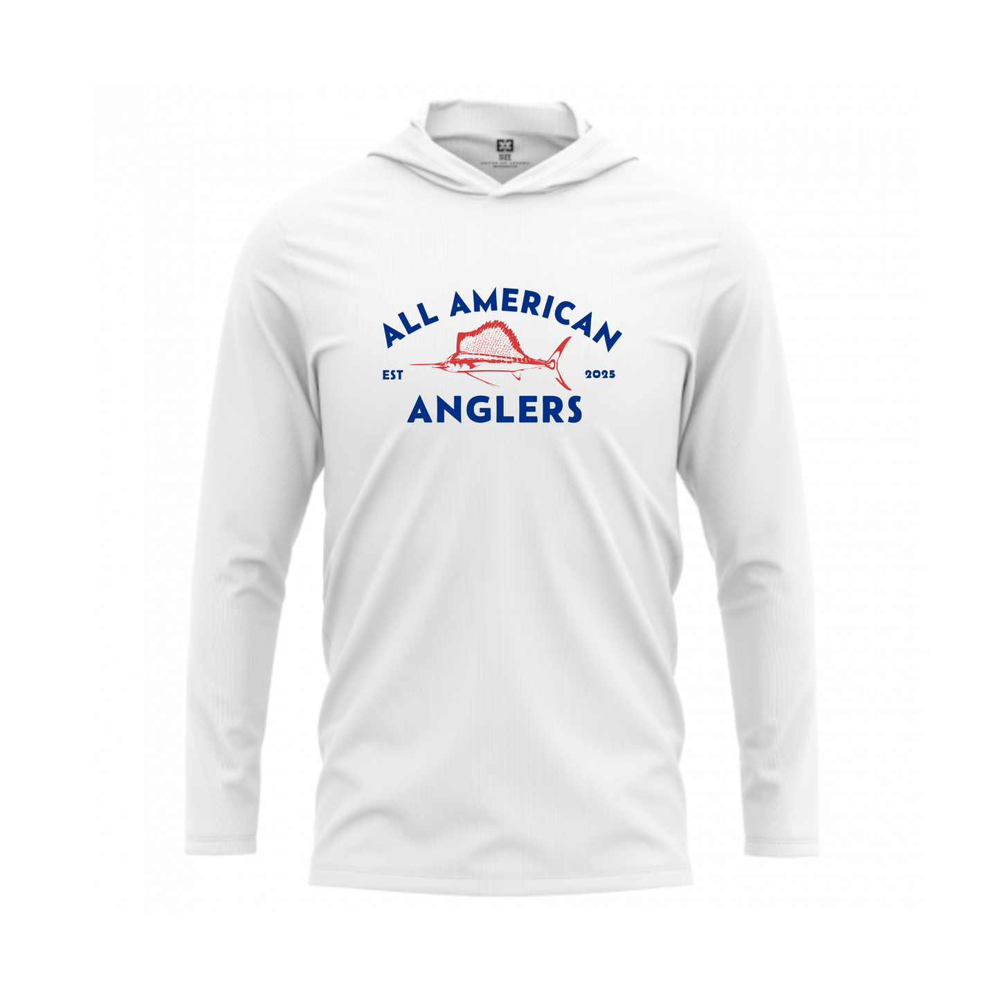 Marlin American Flag Premium Performance Hoodie