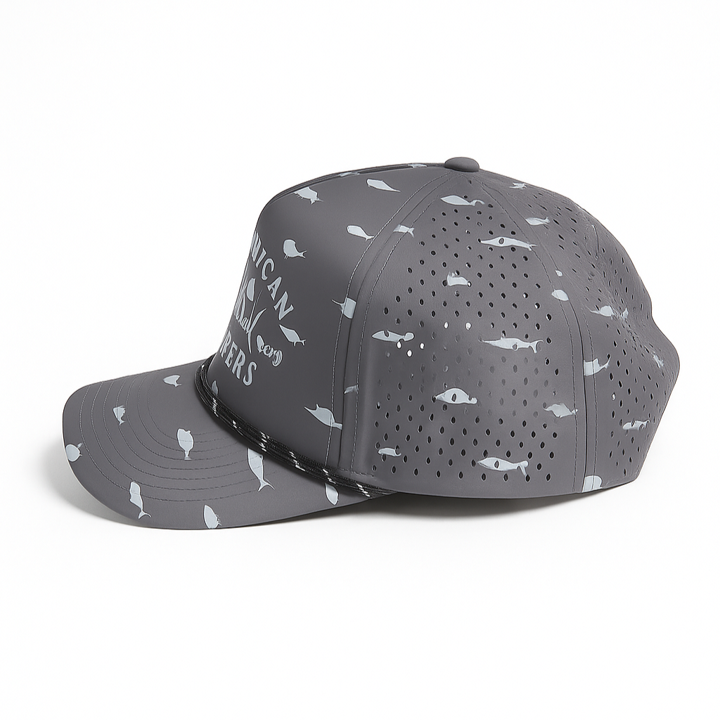 Embroidered Dri-Fit Snapback Hat