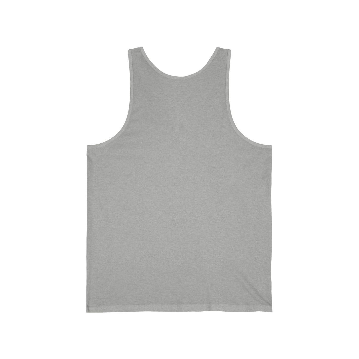 Unisex Cotton Tank Top - Black Logo