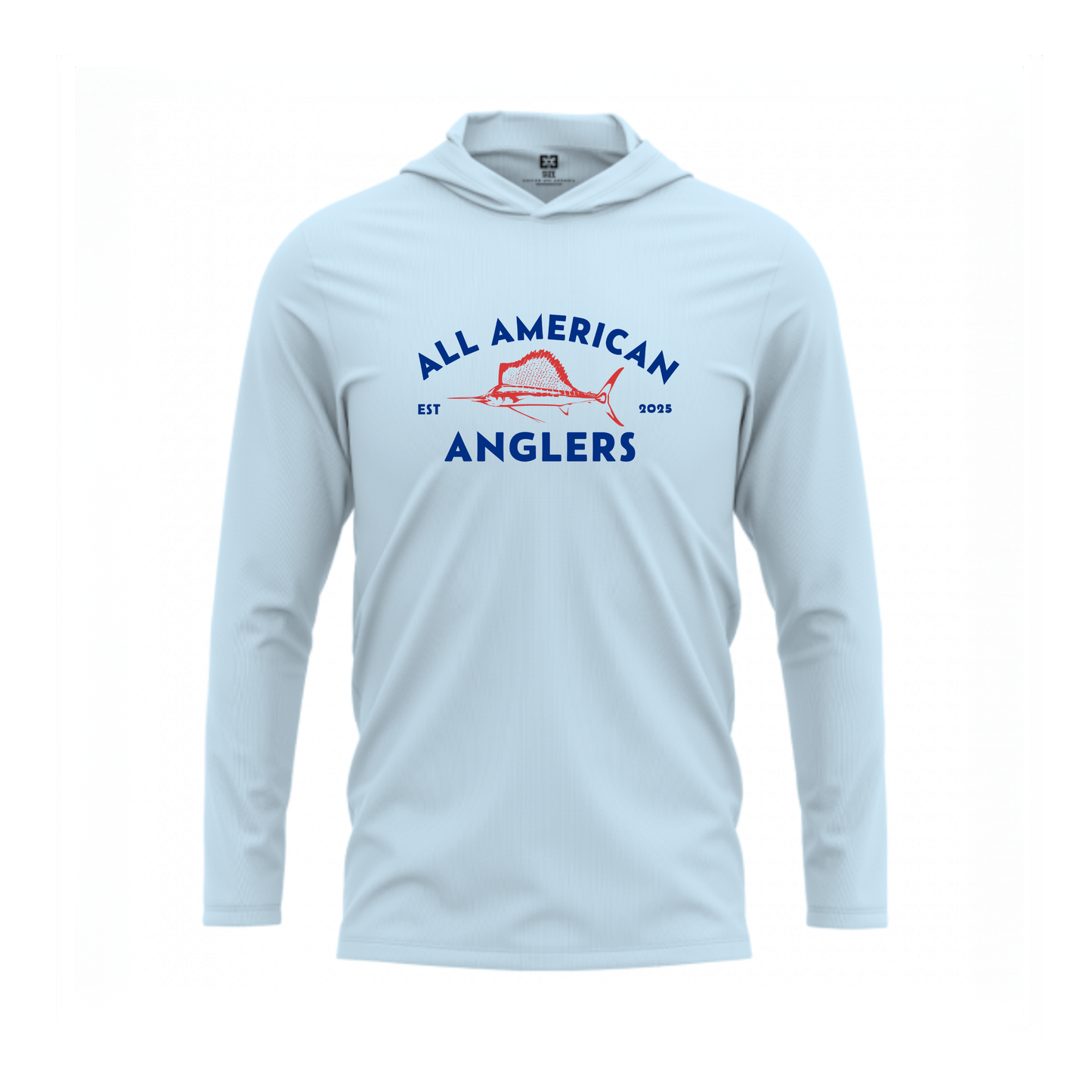 Marlin American Flag Premium Performance Hoodie