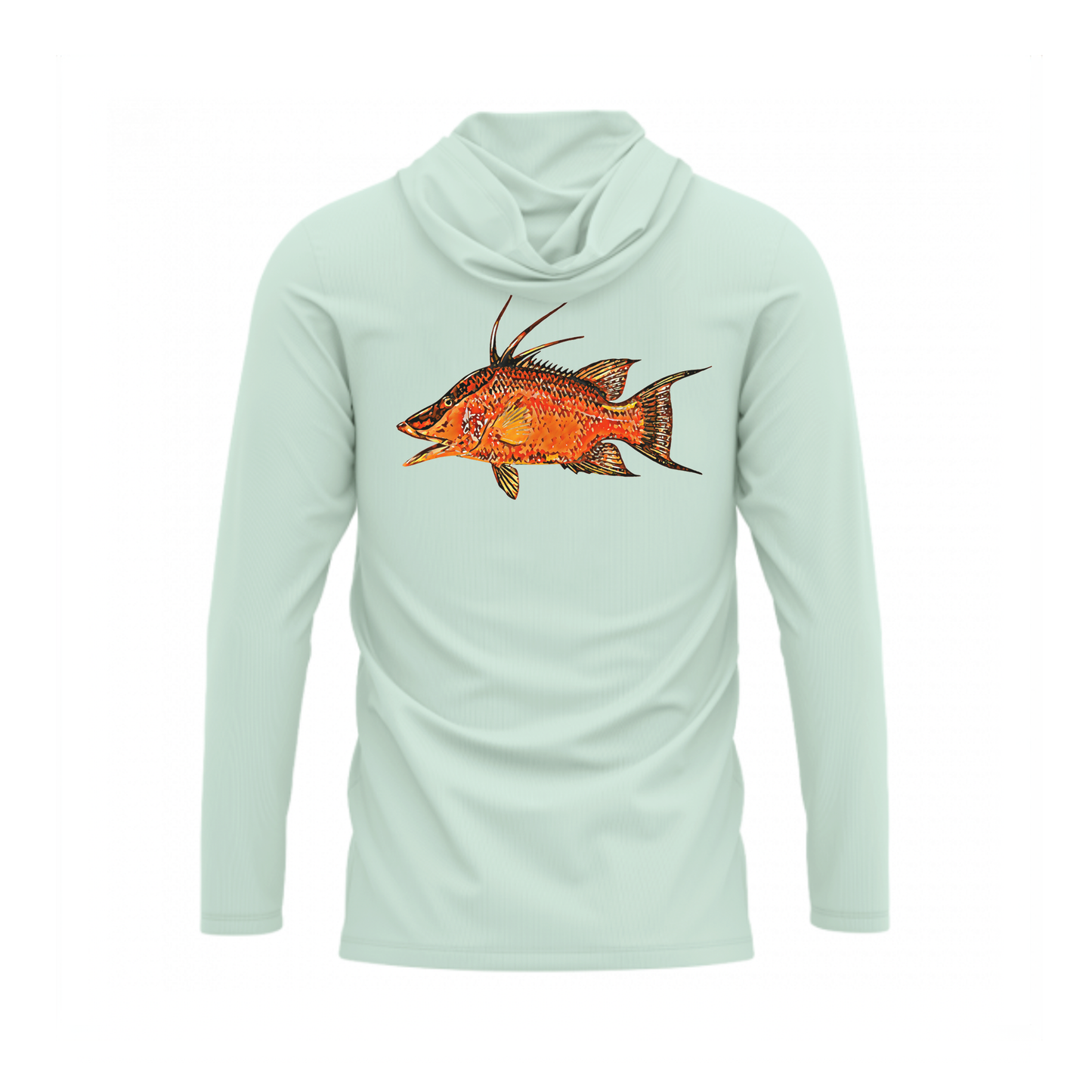 Hogfish Art Premium Performance Hoodie