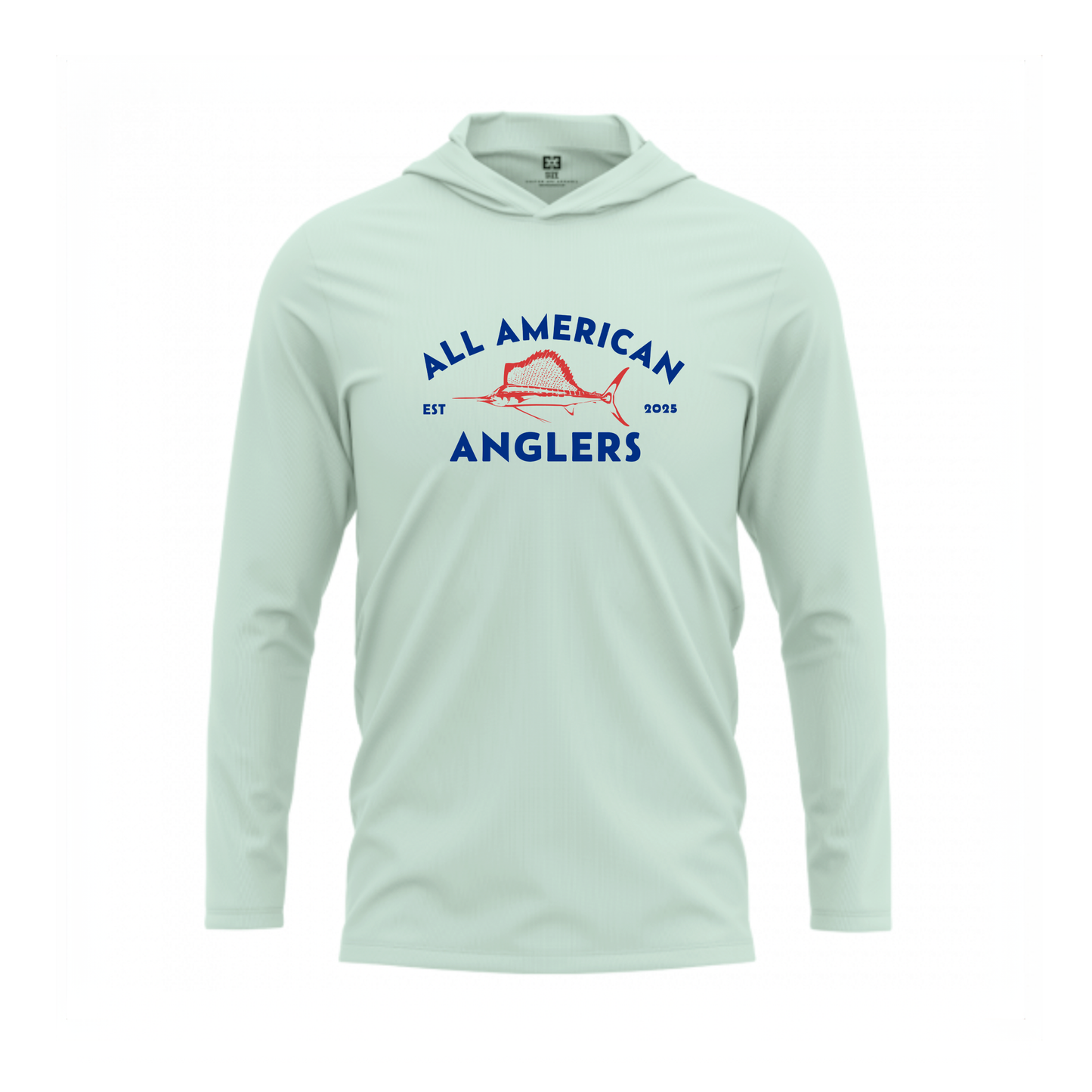 Marlin American Flag Premium Performance Hoodie